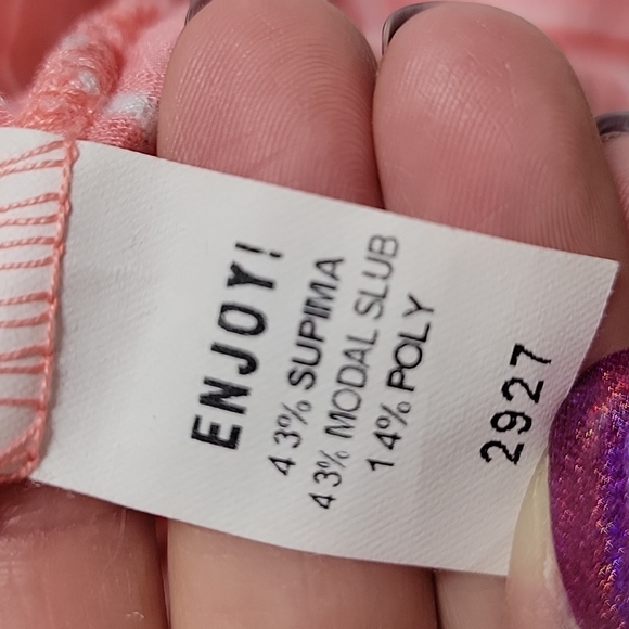 Michael Stars Pink & White Striped Dress NWOT ZB - Picture 3 of 4